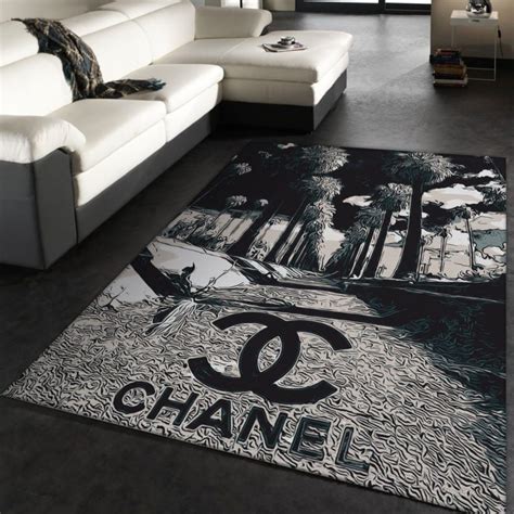 chanel travel rug|chanel rugs for living room.